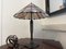 Lampe Tiffany Vintage en Verre par Glaskunst Atelier Hans Klausner Stegersbach 1