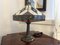 Vintage Tiffany Glass Lamp by Glaskunst Atelier Hans Klausner Stegersbach, Image 1