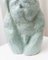 Mid-Century Torso Statue Studio Ceramic in Light Blue Sound Figure, Image 5