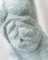 Mid-Century Torso Statue Studio Ceramic in Light Blue Sound Figure, Image 8