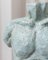 Statue de Torse Mid-Century Studio Ceramic en Bleu Clair Sound Figure 3
