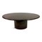 Brown Lacquered Goatskin Oval Dining Table by Aldo Tura, 1970s, Image 11