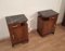 Art Deco Italian Bedside Tables in Walnut, Set of 2, Image 9