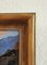 Edmond Bornand, Mazots à Zermatt, 1926, óleo sobre cartón, enmarcado, Imagen 7