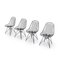 Wire Chairs by Charles and Ray Eames for Herman Miller, 1970s, Set of 4 8