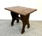 Rustic Wooden Stool, Image 1