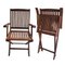 Vintage Teak Foldable Chairs, Set of 2 1