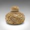 Small Antique Chinese Carved Marble Lidded Jar, 1900s, Image 5