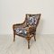 Mid-Century French Armchair in Bamboo Style with Animal Print Fabric, 1980 14