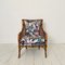 Mid-Century French Armchair in Bamboo Style with Animal Print Fabric, 1980 10