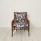 Mid-Century French Armchair in Bamboo Style with Animal Print Fabric, 1980, Image 10