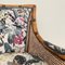 Mid-Century French Armchair in Bamboo Style with Animal Print Fabric, 1980 3
