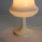 Lámparas de mesa de vidrio opalino blanco de Opp Jihlava, años 60. Juego de 2, Imagen 10