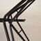 Mid-Century Italian Dining Table in Black Lacquered Metal and Formica, 1952, Image 7