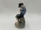 Porcelain Figurine Boy Whittling a Stick from Royal Copenhagen, Denmark, 1960s 7