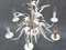 Hollywood Regency Floral Chandelier, 1970s 5