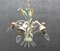 Hollywood Regency Floral Chandelier, 1970s, Image 6