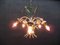 Lámpara de araña Hollywood Regency floral, años 70, Imagen 10
