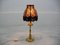 Vintage Table Lamp in Gold, 1970s 6