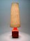 Large Space Age Floor Lamp in Red Ceramic, 1960s, Image 12