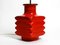 Large Space Age Floor Lamp in Red Ceramic, 1960s, Image 18