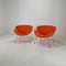 Orange Slice Chairs by Pierre Paulin for Artifort, 1980s, Set of 2 2