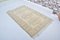 Handmade Beige Wool İnterior Living Room Rug, Image 8