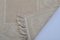 Tappeto Runner vintage in lana color marrone chiaro, Immagine 10