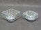 Wall Lights in Glass, 1970s, Set of 2 8