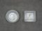 Wall Lights in Glass, 1970s, Set of 2, Image 1