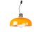 Lampe à Suspension en Verre de Murano Orange par Alessandro Pianon pour Vistosi, 1961 2