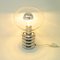 Bulb Tischlampe aus Glas mit verchromtem Fuß von Ingo Maurer für Design M, 1960er 3