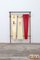 Italian Wall Coat Rack with Red & Cream Cats, 1960s, Image 10