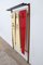Italian Wall Coat Rack with Red & Cream Cats, 1960s, Image 5