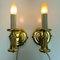 Brass Candlestick Table Lamps & Wall Lamps from Herda, 1970s, Set of 4 9