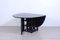 Modern Band Oval Table in Black Dye Beech, 1990s 3