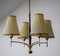 Viennese Ceiling Lamp by Oswald Haerdtl for Kalmar, 1940s 3