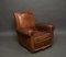 Fauteuil Club Vintage en Cuir, 1950s 1