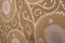 Large Vintage Pastel Suzani Bedspread, Samarkand, Image 7