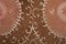 Faded Brown and Pink Suzani Table Cloth, Image 6