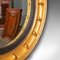 Englischer Konvexer Spiegel aus Vergoldetem Holz, 1880er 8