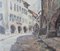 Georges Chappuis, Balade dans le Vieux Annecy, Watercolor on Paper, Framed 1