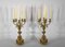 Napoleon III Candelabra in Gilded Bronze, Set of 2 5