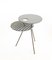 Side Table in Houndstooth Pattern and Grey by Tokyostory Creative Bureaau 3