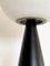 Lámparas de mesa italianas modernistas de vidrio y metal de Tre Ci Luce, años 80. Juego de 2, Imagen 9