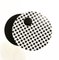 Tavolfiore Side Table in Polca Dots Pattern and Black by Tokyostory Creative Bureau, Image 2