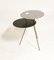 Tavolfiore Side Table in Polca Dots Pattern and Black by Tokyostory Creative Bureau 1