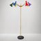 Lámpara de pie italiana Mid-Century de latón, años 60, Imagen 6