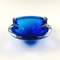 Mid-Century Italian Sommerso Murano Glass Bowl by Flavio Poli, 1960s 5