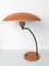 Orangefarbene Mid-Century Tischlampe von Louis Kalff für Philips, 1950er 2